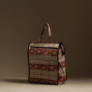 Beige - Handmade Cotton Shopping Hand bag 19