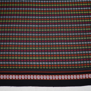 Black - Multicolor - Khun Weave Cotton Blouse Piece 76