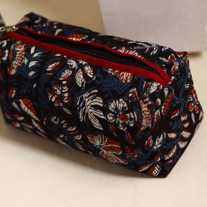 Black - Handmade Cotton Toiletry Bags (Set of 3) 08