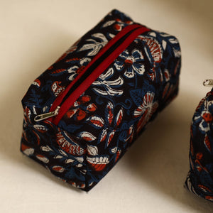Black - Handmade Cotton Toiletry Bags (Set of 3) 08