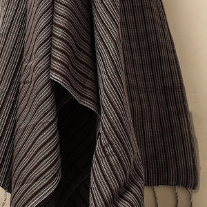 Black - Waffle Weave Handwoven Pure Cotton Towel