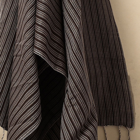 Black - Waffle Weave Handwoven Pure Cotton Towel