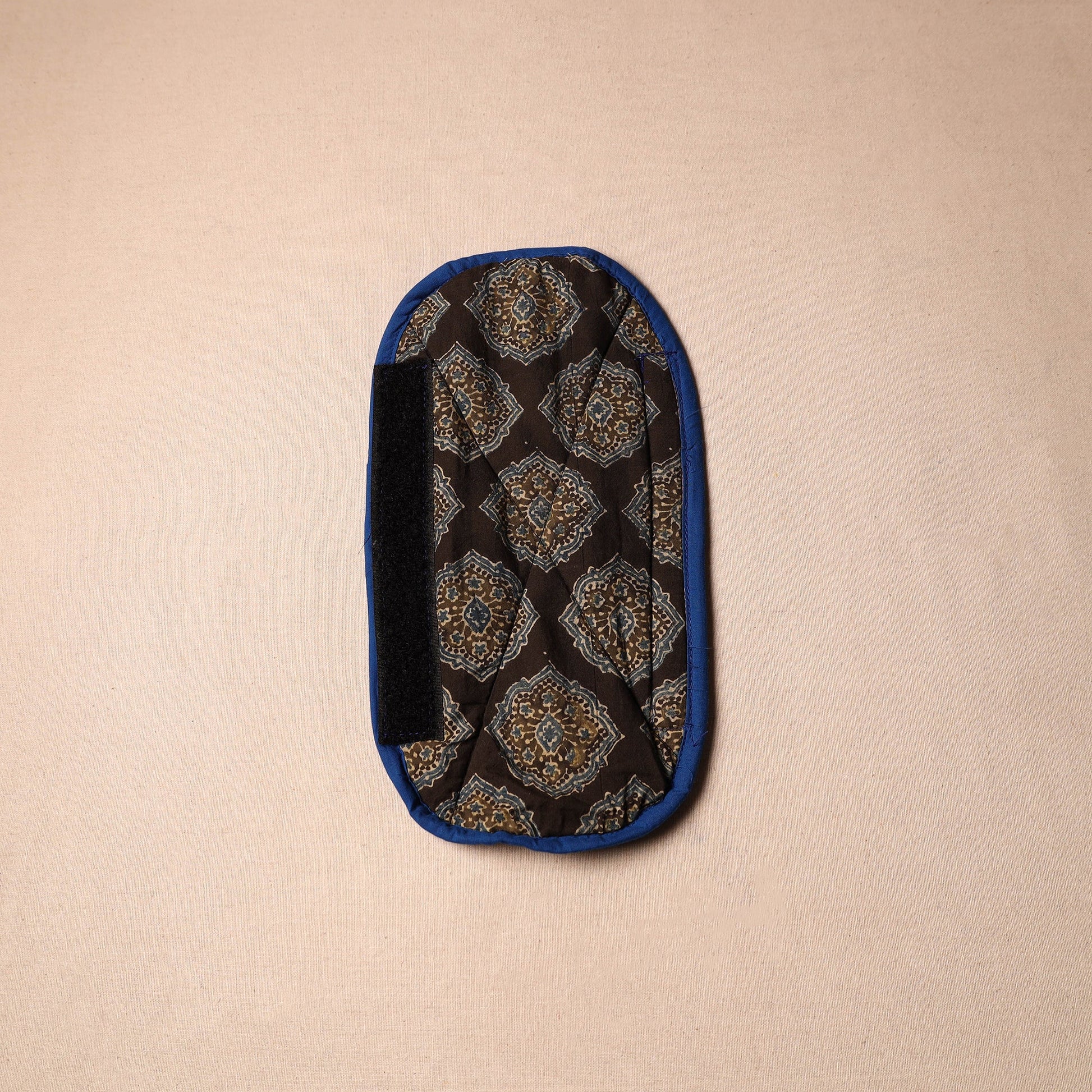 Brown - Handmade Cotton Fridge Handle Cover 04