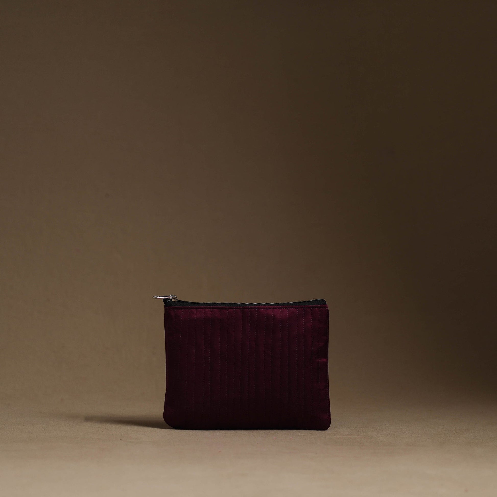 Brown - Handmade Cotton Multipurpose Utility Pouches (set of 3) 07