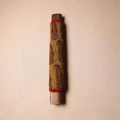 Brown - Handmade Cotton Fridge Handle Cover 07