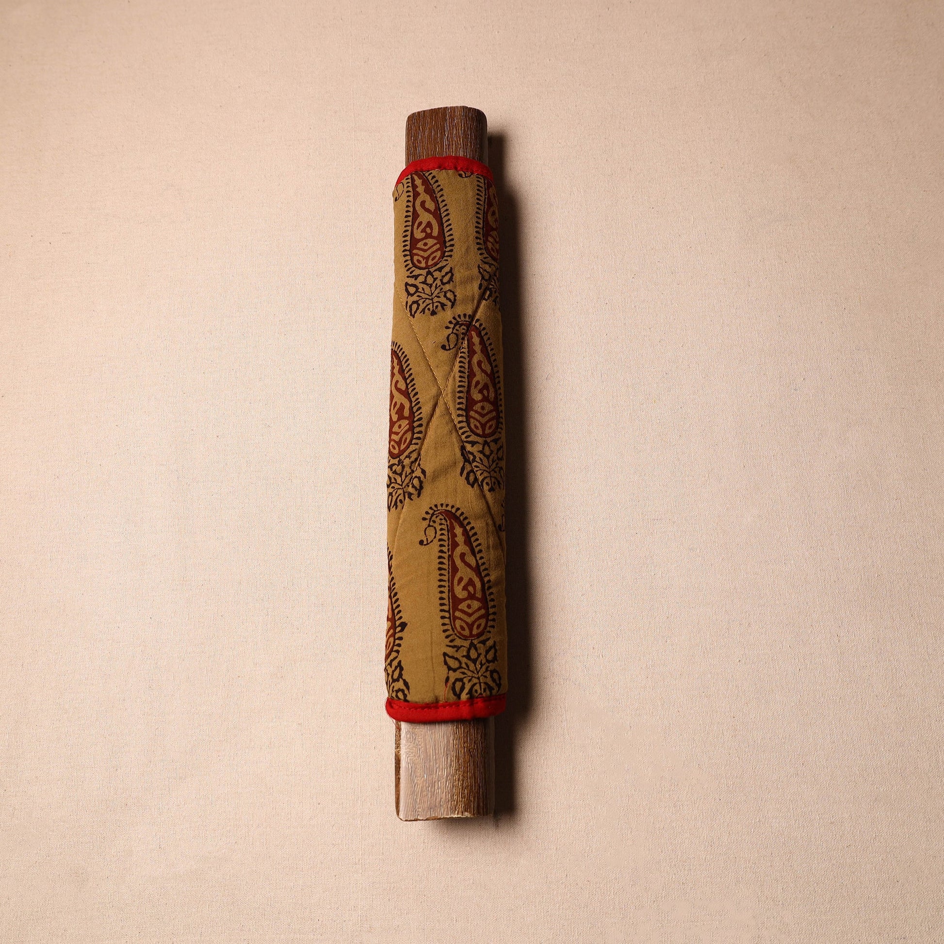 Brown - Handmade Cotton Fridge Handle Cover 07