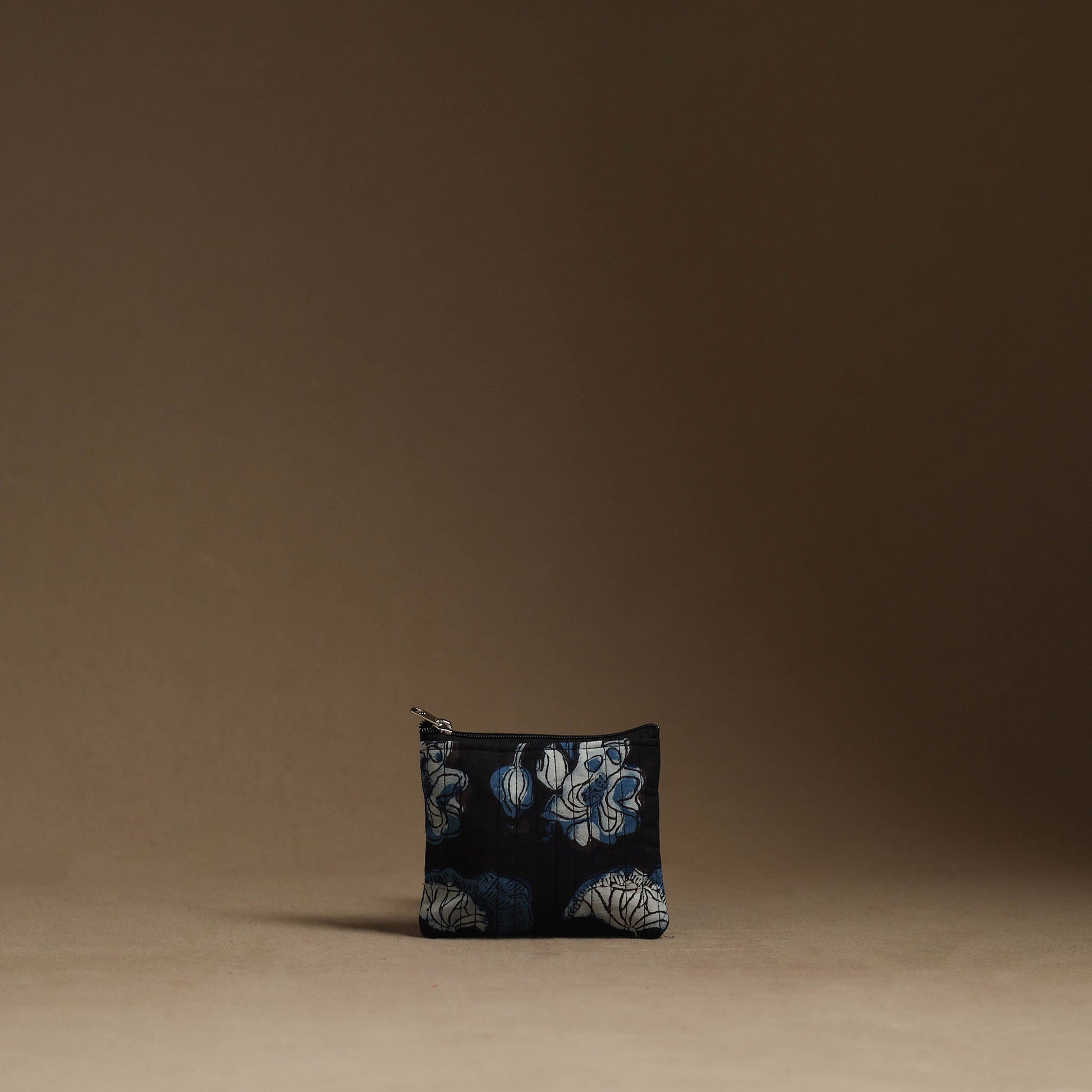 Black - Handmade Cotton Multipurpose Utility Pouches (set of 3) 08