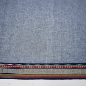 Blue - Dharwad Cotton Blouse Piece 100
