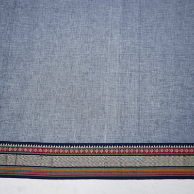 Blue - Dharwad Cotton Blouse Piece 100