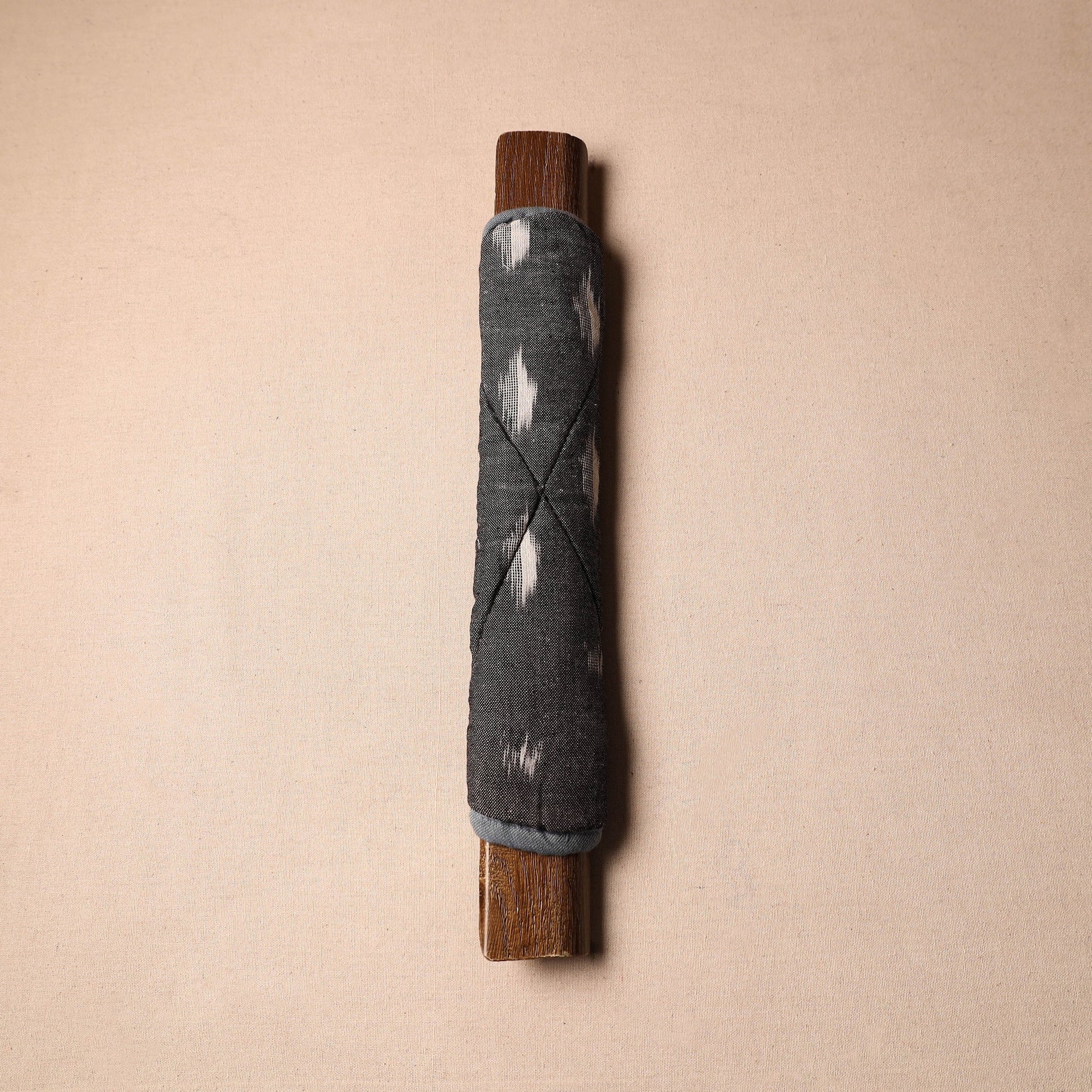 Black - Handmade Cotton Fridge Handle Cover 11