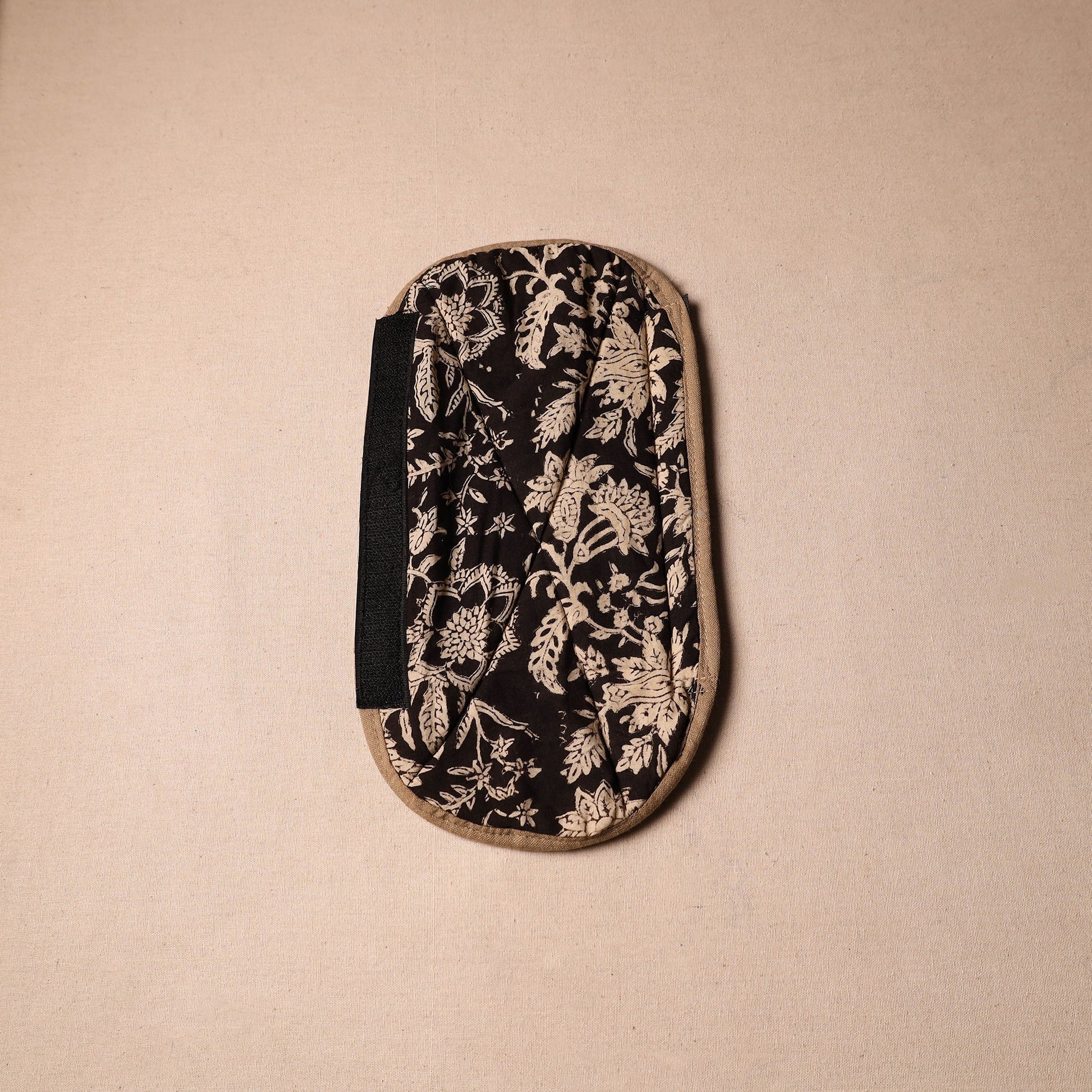 Black - Handmade Cotton Fridge Handle Cover 15