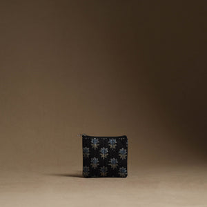 Black - Handmade Cotton Multipurpose Utility Pouches (set of 3) 13