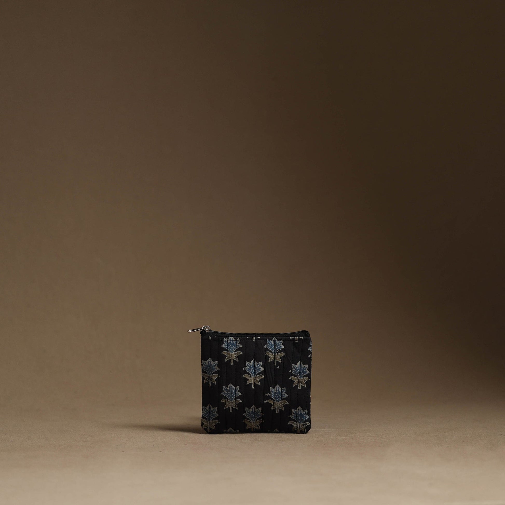 Black - Handmade Cotton Multipurpose Utility Pouches (set of 3) 13