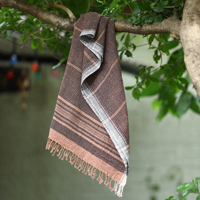 Black - Organic Kala Cotton Pure Handloom Towel