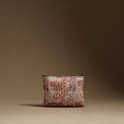 Brown - Handmade Cotton Multipurpose Utility Pouches (set of 3) 22