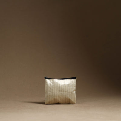 Beige - Handmade Cotton Multipurpose Utility Pouches (set of 3) 23