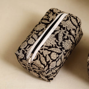 Black - Handmade Cotton Toiletry Bags (Set of 3) 29