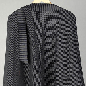 Black - Jhiri Handloom Cotton Wrap Around Plain Skirt 27