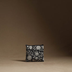 Black - Handmade Cotton Multipurpose Utility Pouches (set of 3) 39