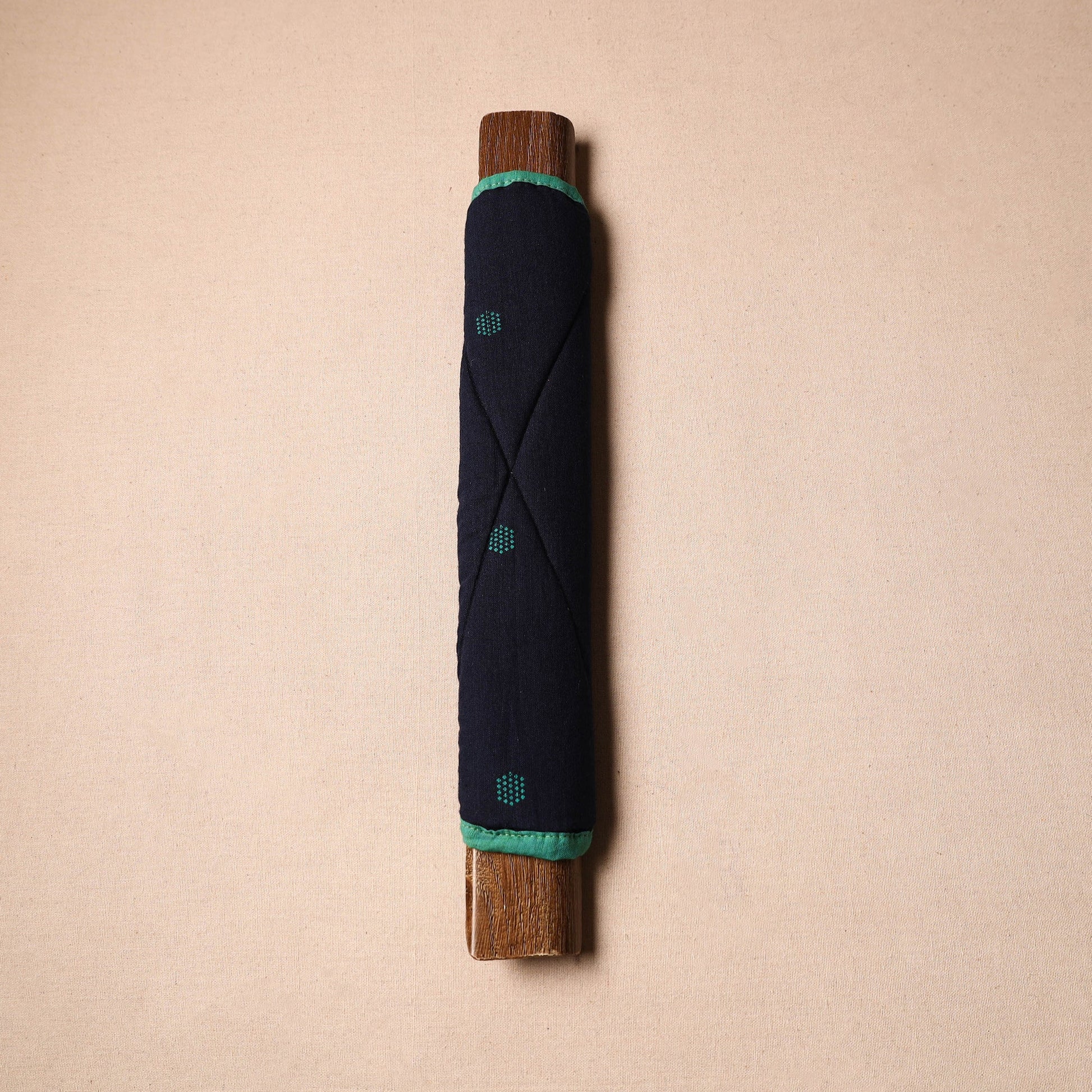 Black - Handmade Cotton Fridge Handle Cover 78