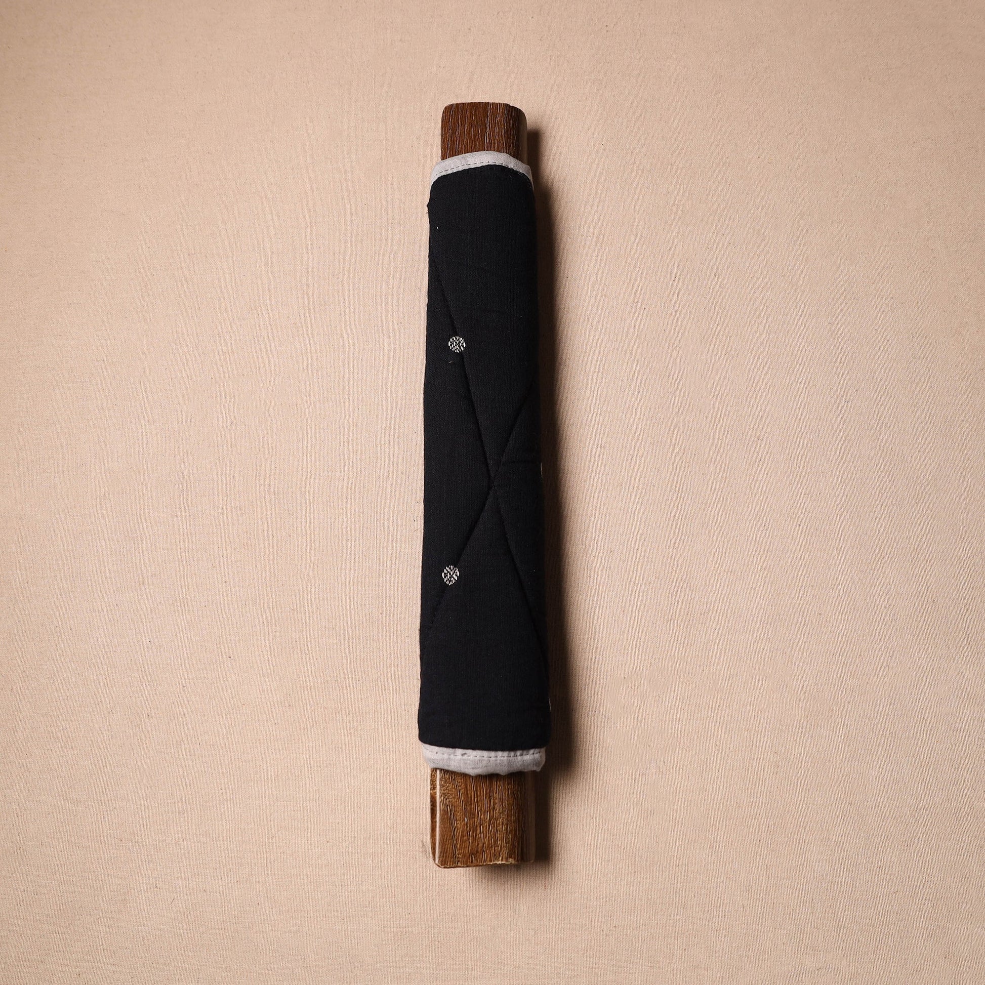 Black - Handmade Cotton Fridge Handle Cover 82