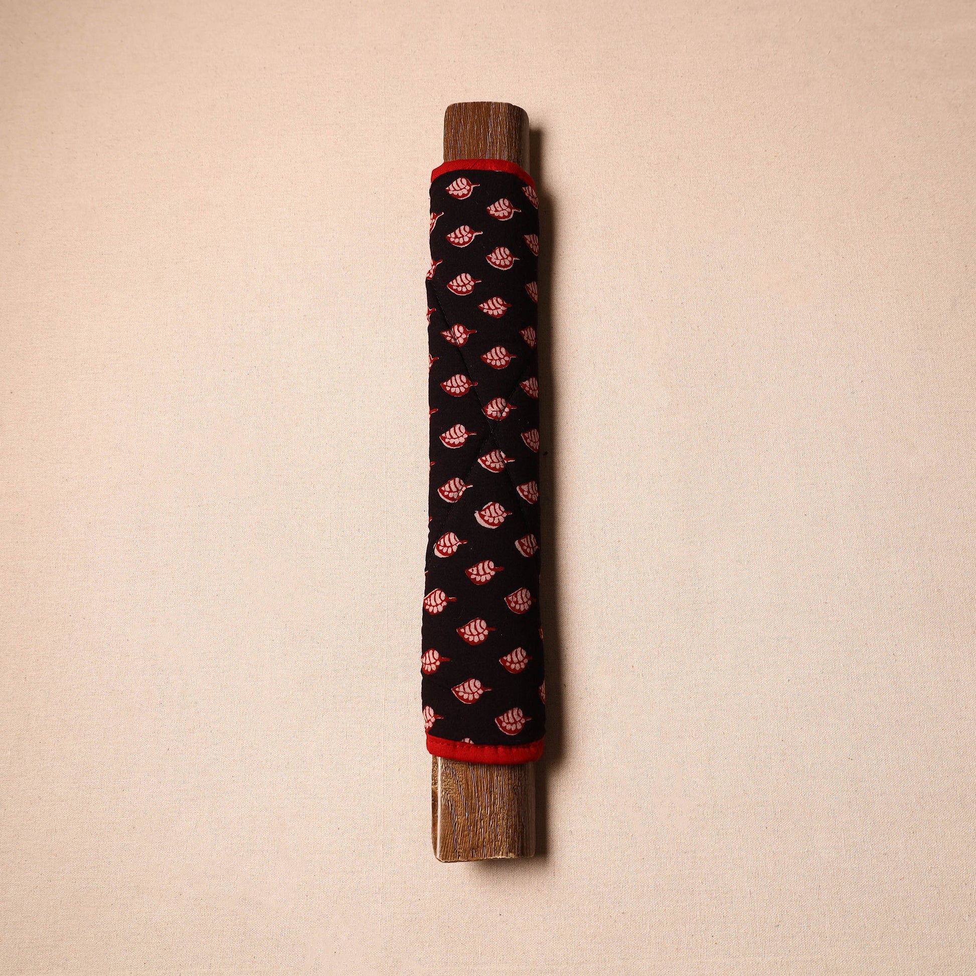 Black - Handmade Cotton Fridge Handle Cover 84