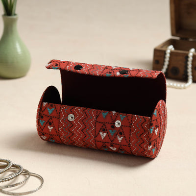 Bengal Kantha Work Handcrafted Bangle Box (Big)