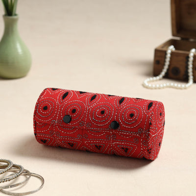 Bengal Kantha Work Handcrafted Bangle Box (Big)