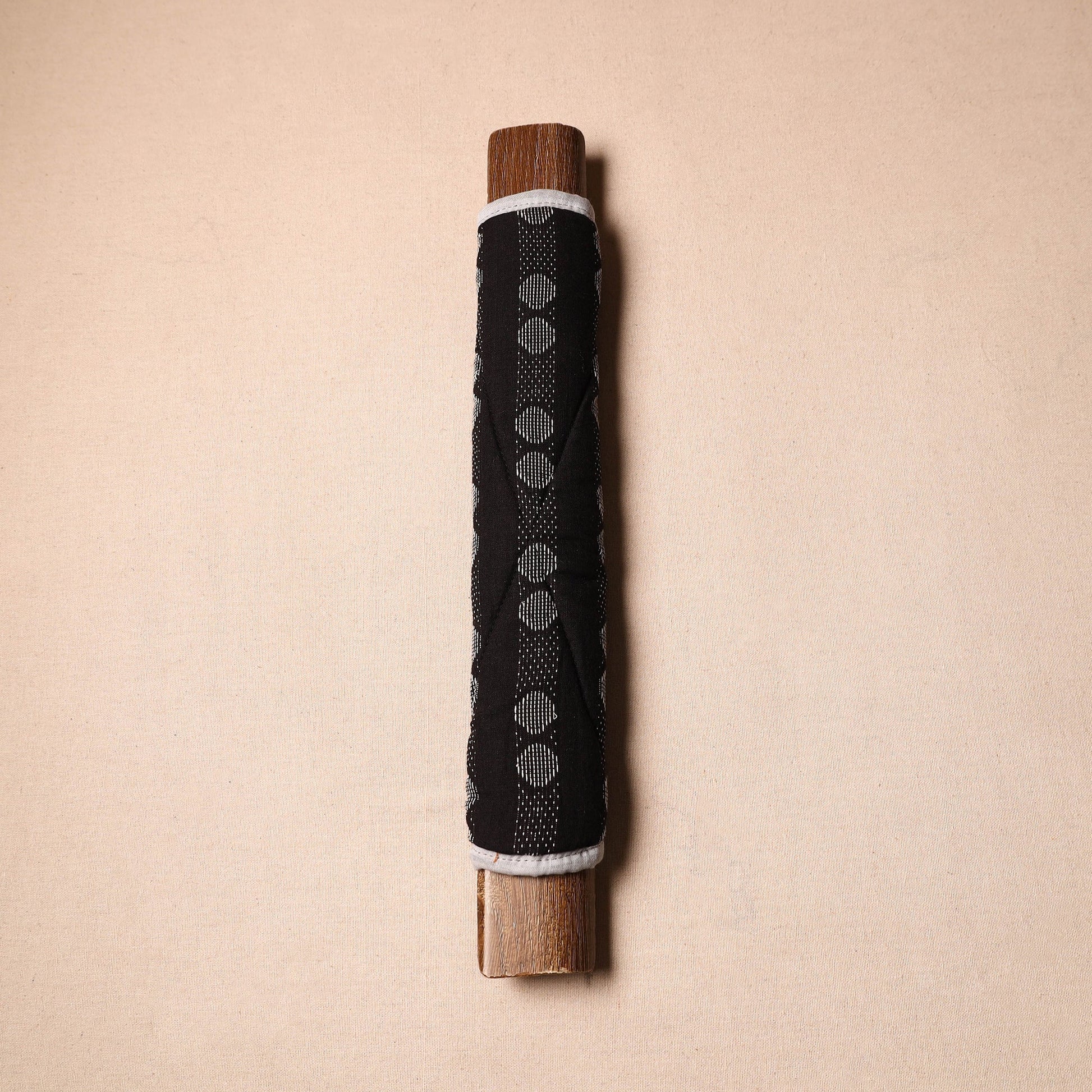Black - Handmade Cotton Fridge Handle Cover 102