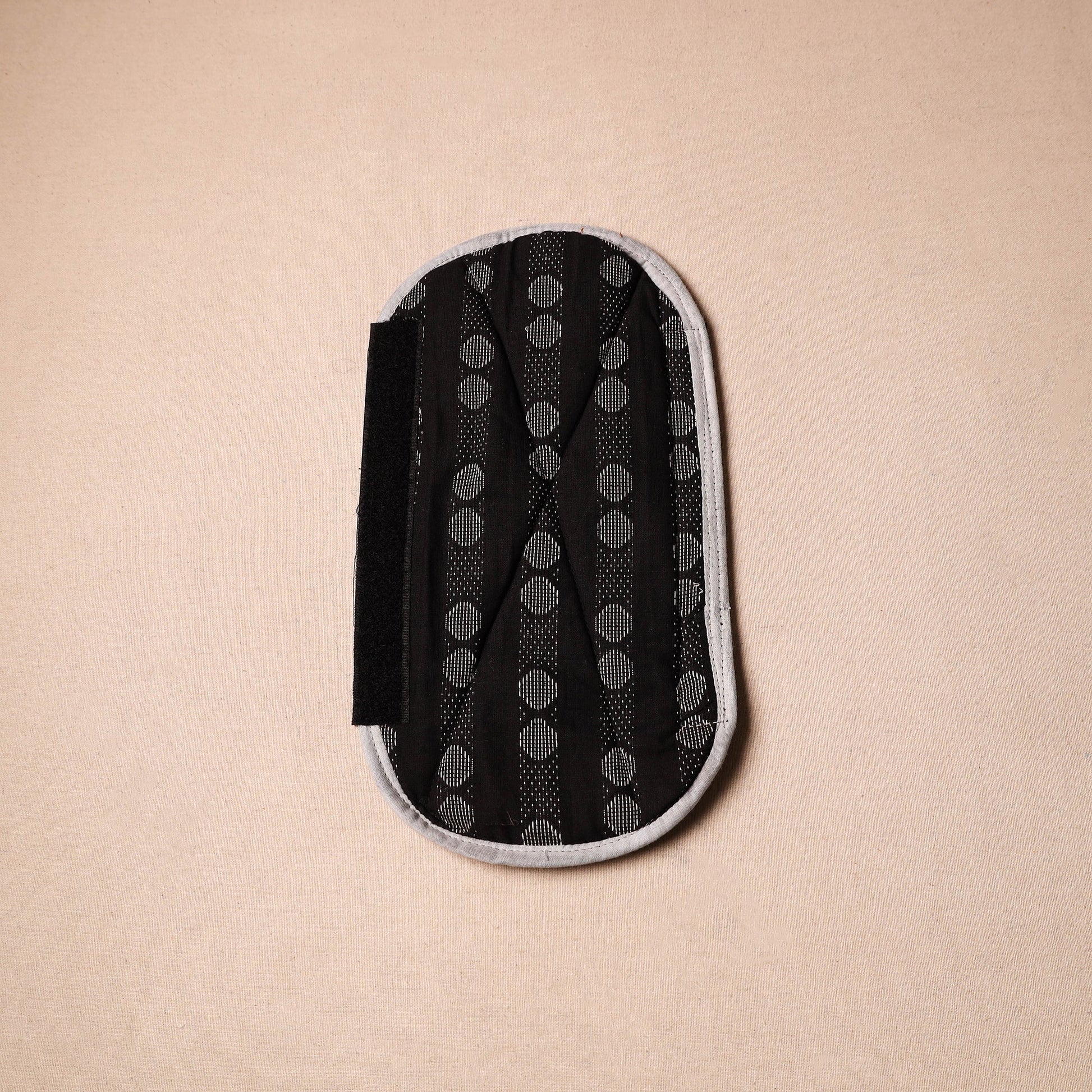 Black - Handmade Cotton Fridge Handle Cover 102