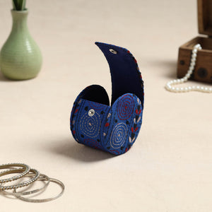 Bengal Kantha Work Handcrafted Bangle Box (Small)