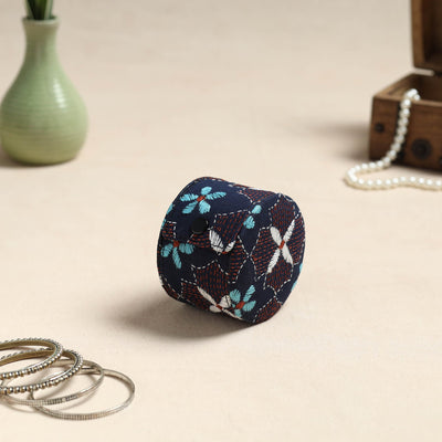 Bengal Kantha Work Handcrafted Bangle Box (Small)