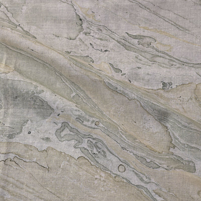 Beige - Digital Printed Marble Pattern Cotton Fabric 04