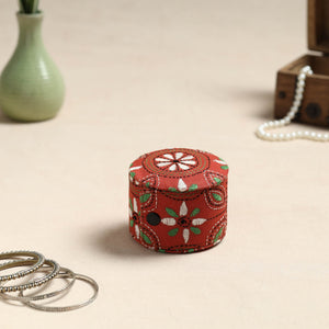Bengal Kantha Work Handcrafted Bangle Box (Small)