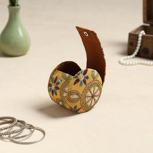 Bengal Kantha Work Handcrafted Bangle Box (Small)