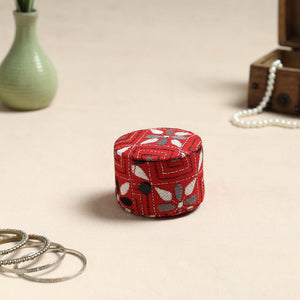 Bengal Kantha Work Handcrafted Bangle Box (Small)