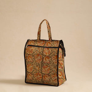 Brown - Handcrafted Cotton Shopping Hand Bag 07