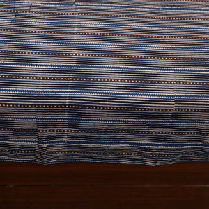 Black - Patchwork Ajrakh Cotton Double Bed Sheet Set 06