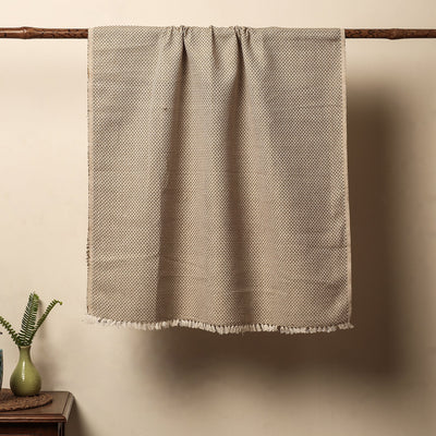 Brown - Alampur Handloom Cotton Bath Towel