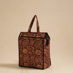 Brown - Handcrafted Cotton Shopping Hand Bag 27