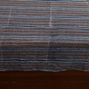 Black - Patchwork Block Print Ajrakh Cotton Double Bed Sheet Set 10