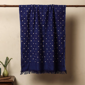 Blue - Bandhani Tie-Dye Handloom Cotton Towel