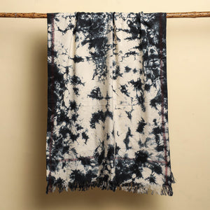 Black - Shibori Tie-dye Cotton Bath Towel