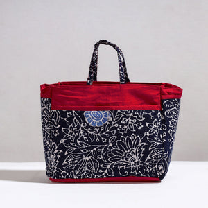 Black - Handmade Cotton Multipurpose Cosmetic/Toiletry Bag