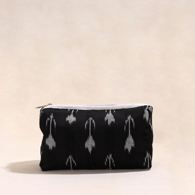 Black - Handmade Cotton Toiletry Pouch 02
