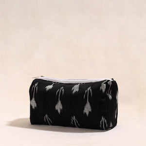 Black - Handmade Cotton Toiletry Pouch 02