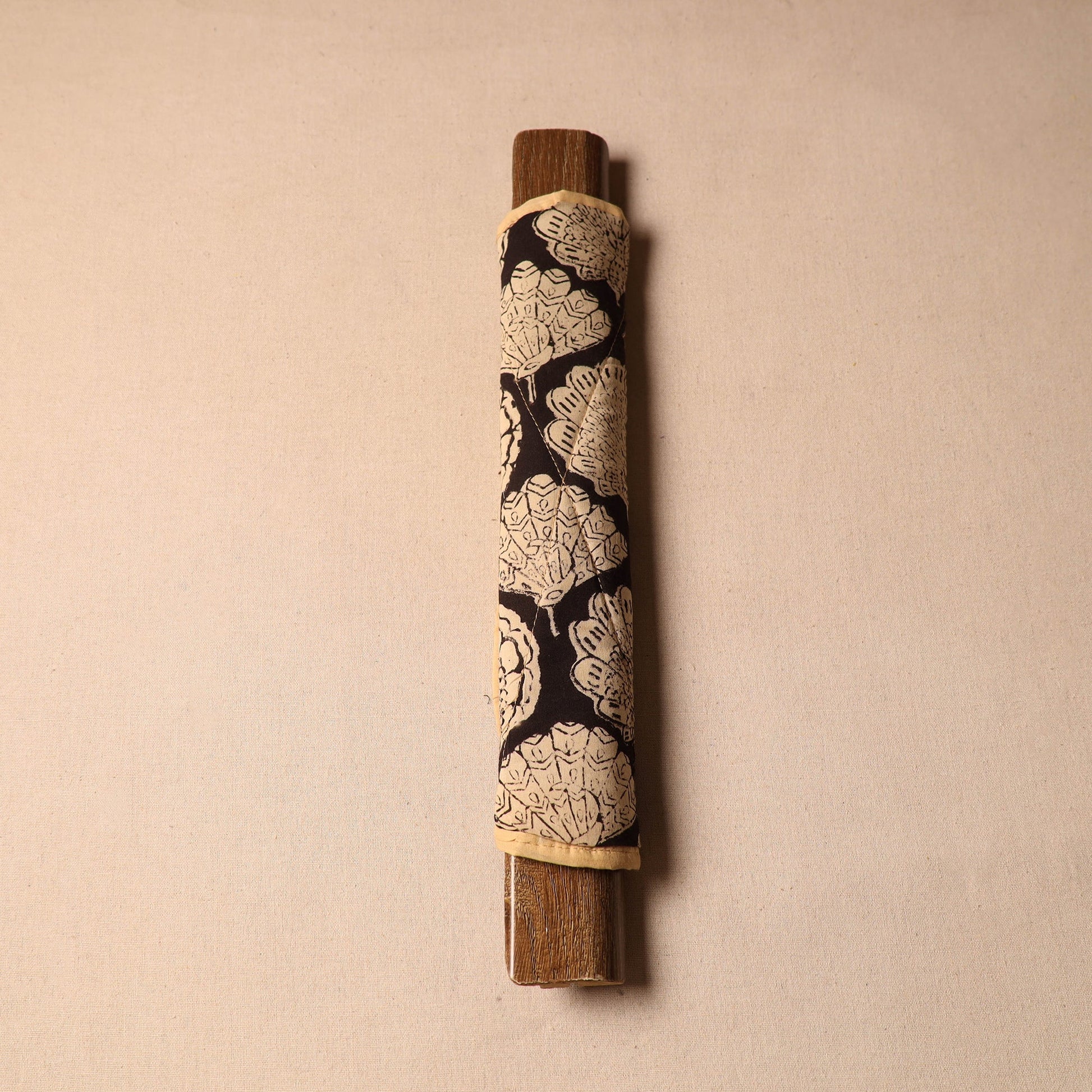 Black - Handmade Cotton Fridge Handle Cover 12