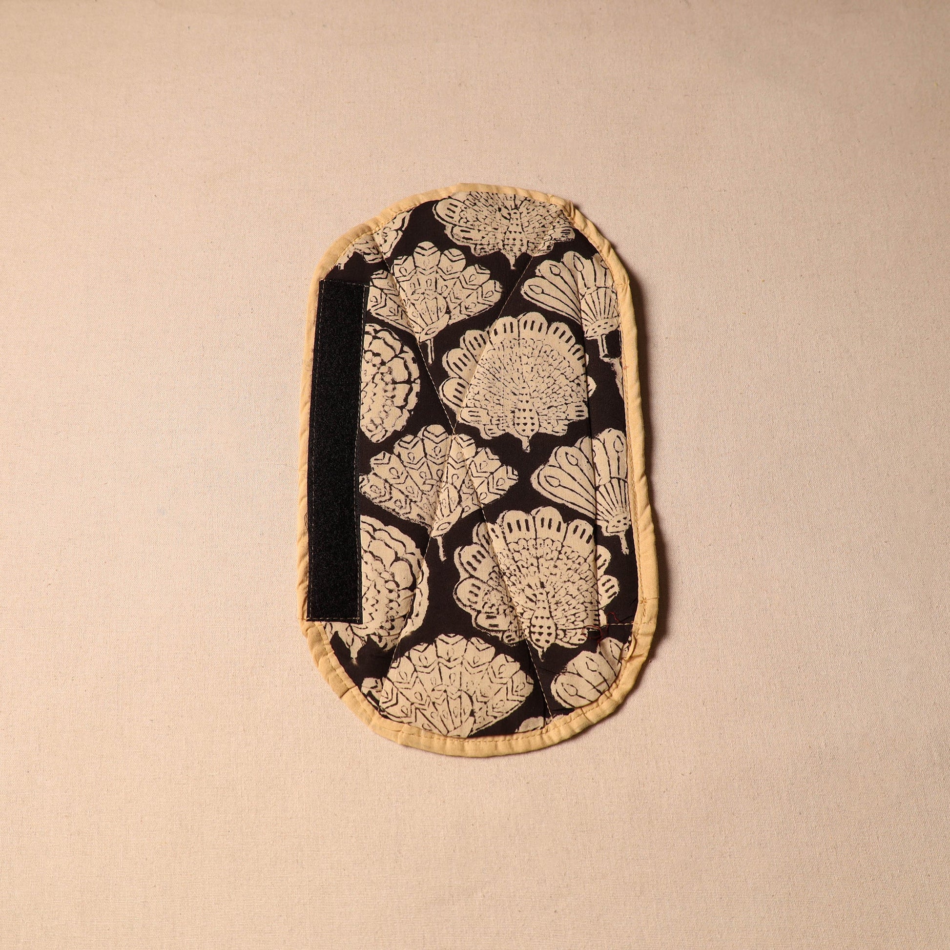 Black - Handmade Cotton Fridge Handle Cover 12