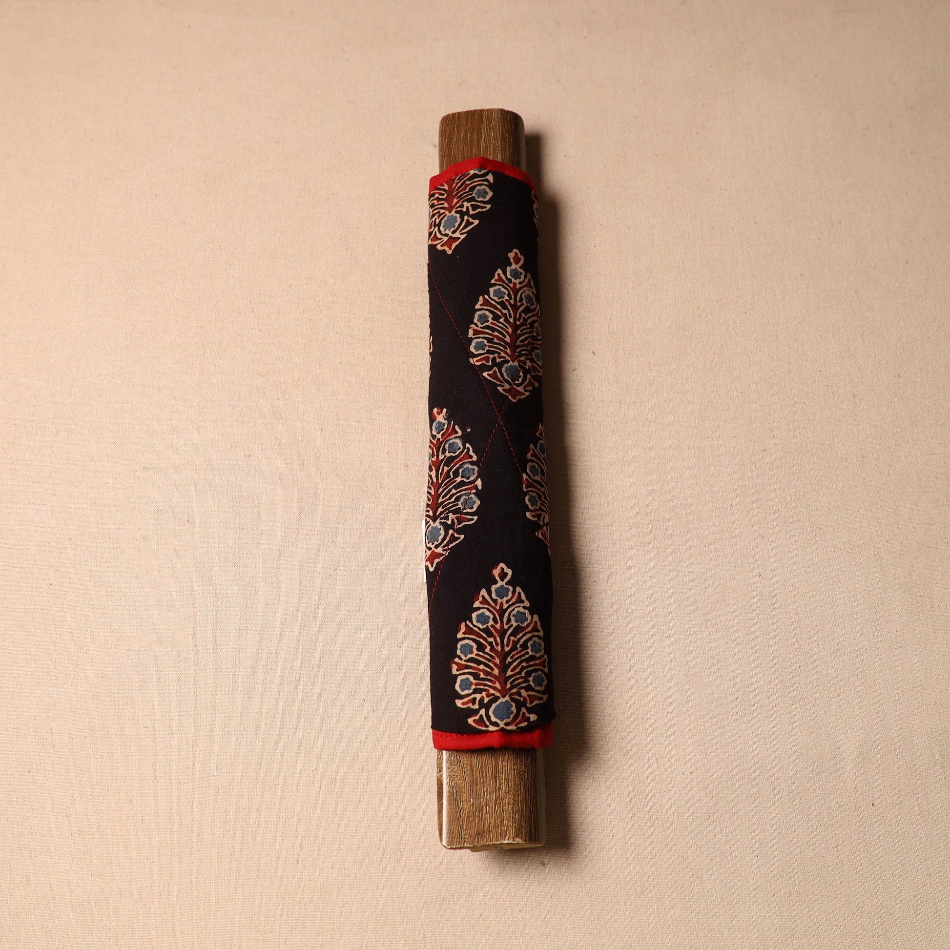 Black - Handmade Cotton Fridge Handle Cover 13