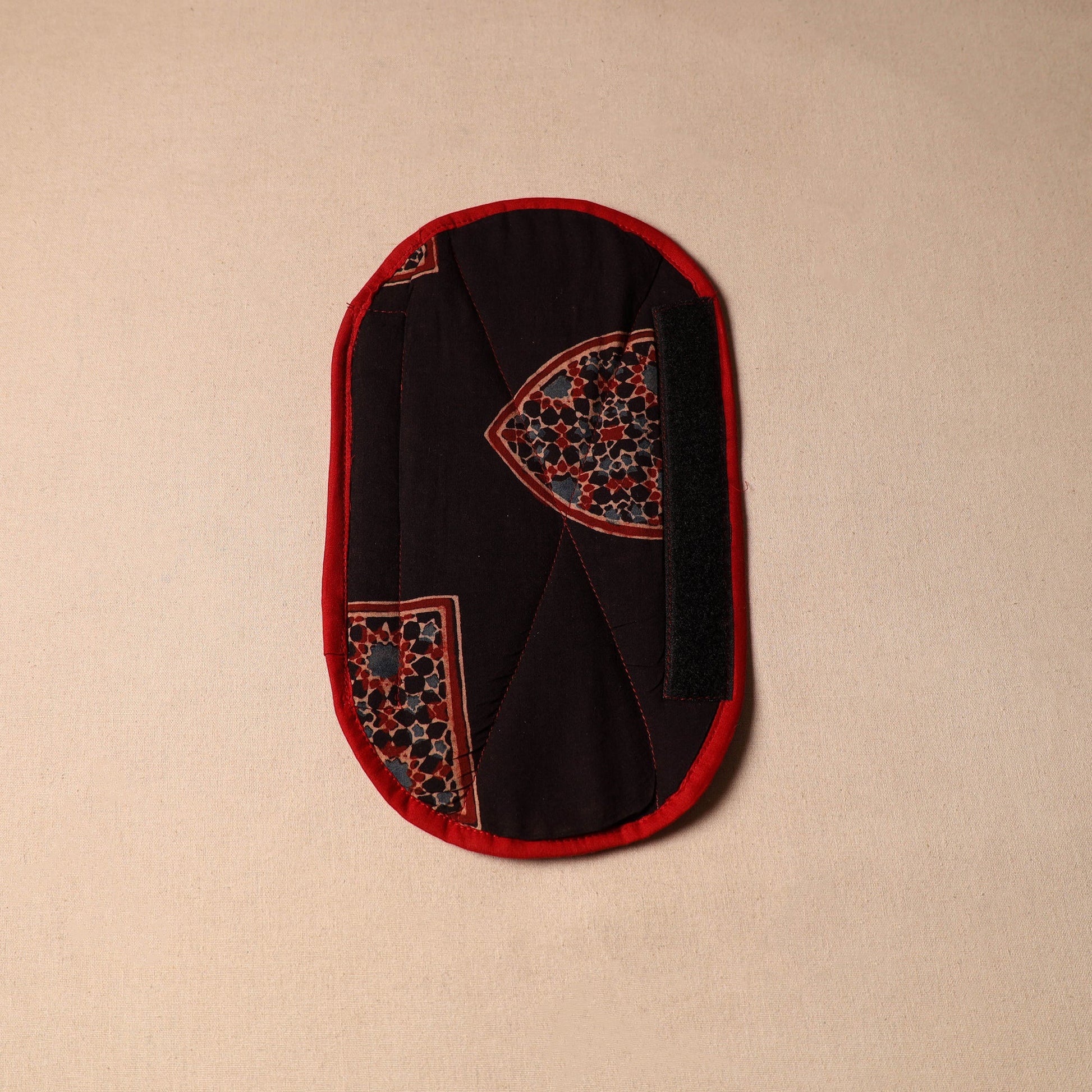 Black - Handmade Cotton Fridge Handle Cover 44